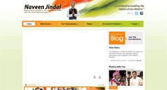 Desktop Screenshot of naveenjindal.com
